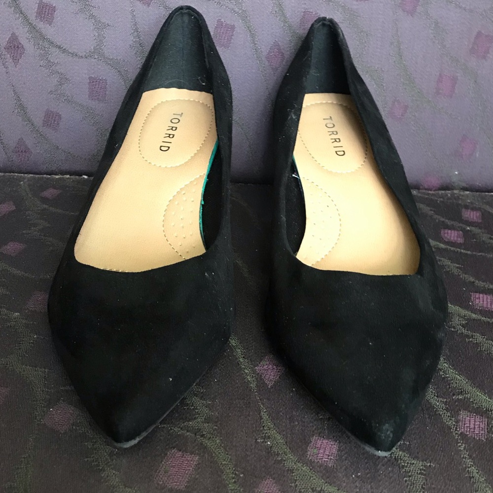 Torrid Suede Kitten Heel 8.5W